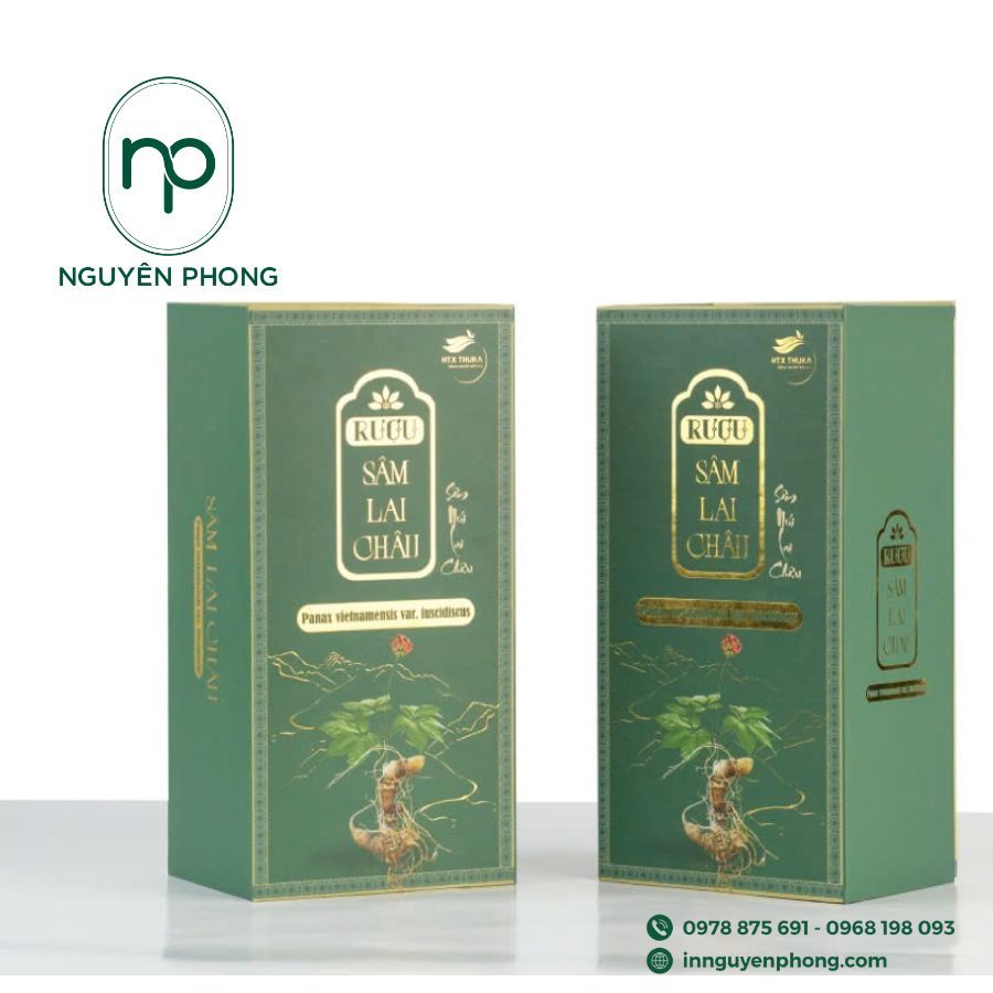 Hộp âm dương đựng quà Tết thiết kế đẹp